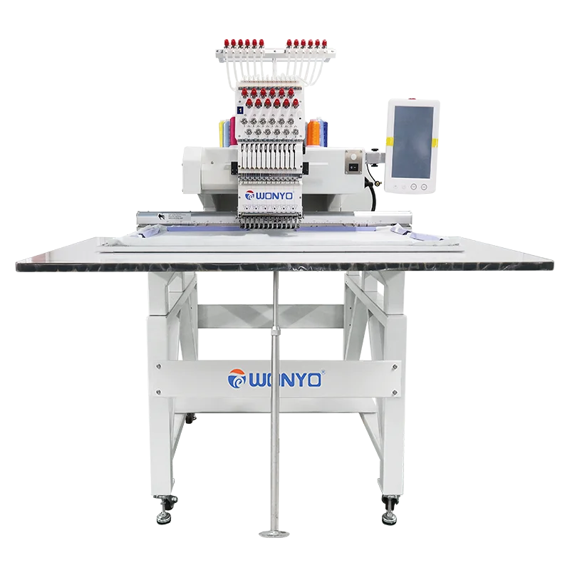 Hot Sale Single Head 9/1215 Colors Sewing Embroidery Machine Sequin Embroidery With Cheap Price