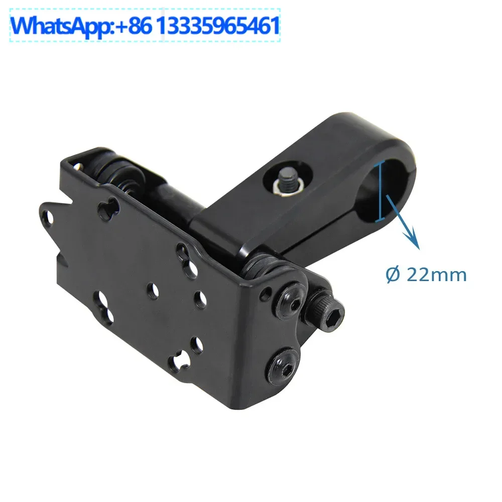 

Подходит для всех рулей мотоцикла диаметром 22 мм. Кронштейн для GPS-навигации. Держатель для мобильного телефона.