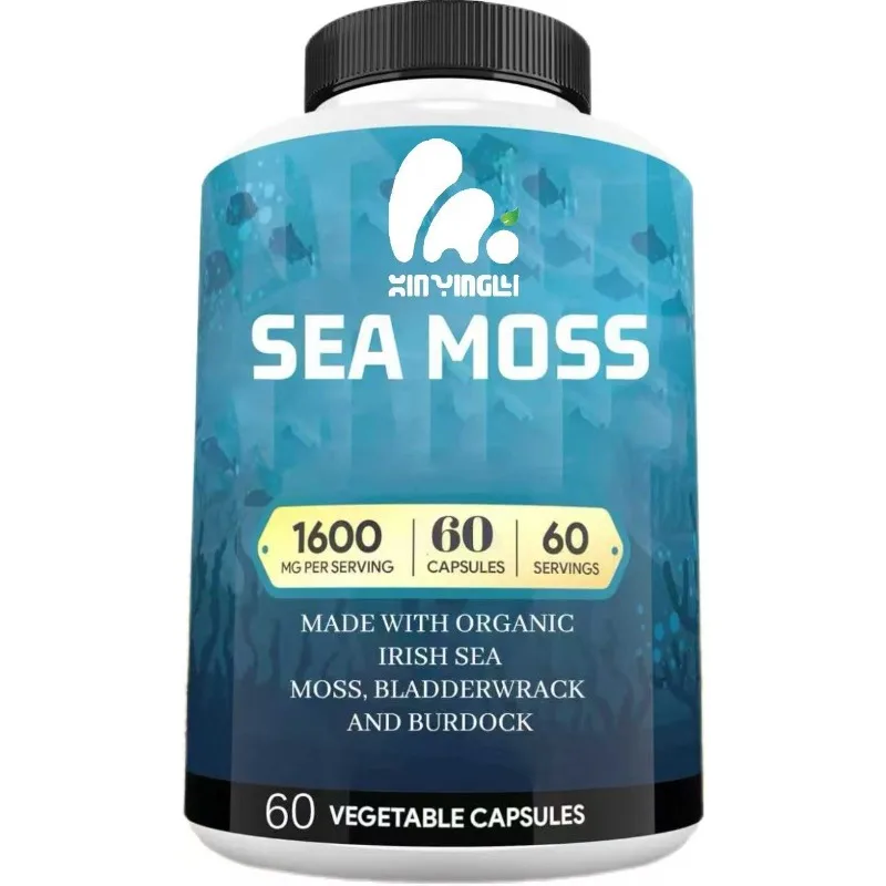 

Organic Seaweed 1600mg with Knife Fish and Burdock - Immune and Digestive Skin Ketones Intestinal Joint Health Support