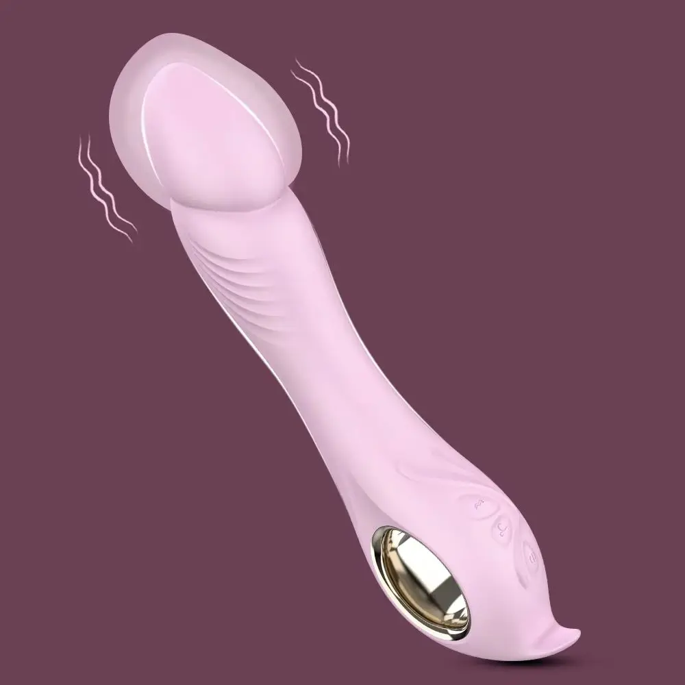 Powerful Inflatable Vibrator Soft Silicone G-Spot Clitoral Stimulator Massager For Women Masturbation Sexy Toys Adults Supplies