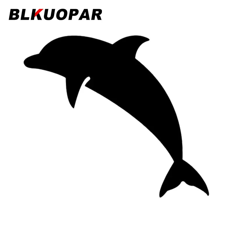 

BLKUOPAR Дельфин автомобильные наклейки модные водонепроницаемые высечки графика забавные креативные солнцезащитные кремы мотоциклетные автомобильные аксессуары