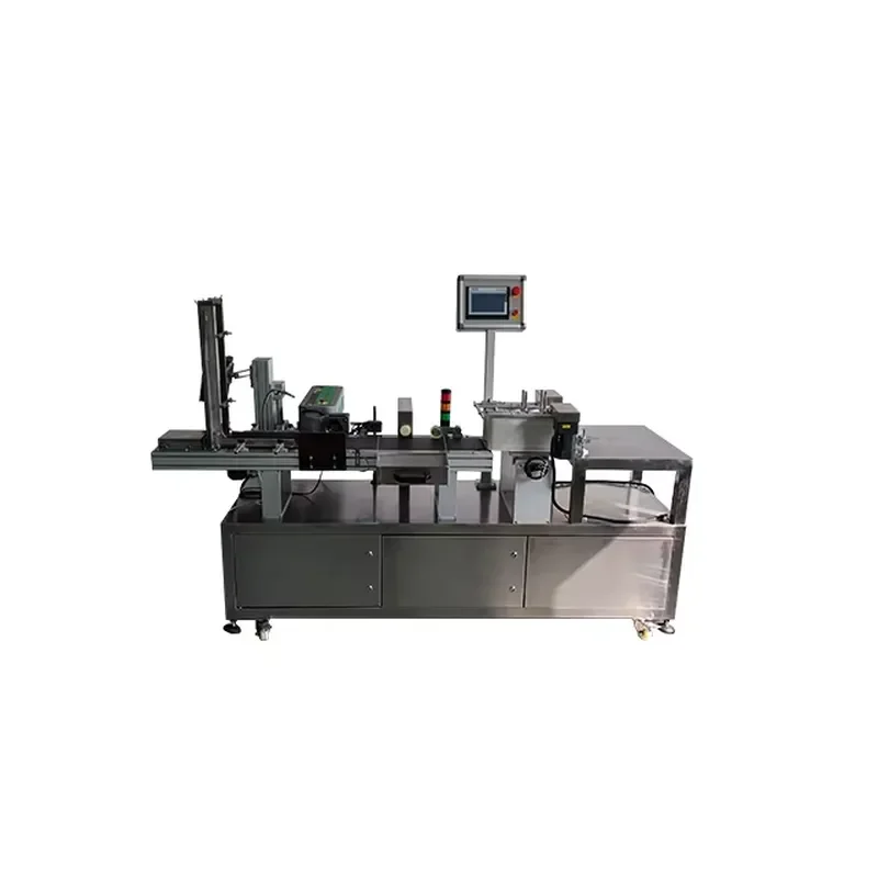 Vertical Box Point Marking Machine Visual Detection for Carton Printing Production Date Traceable QR Codes on Packages