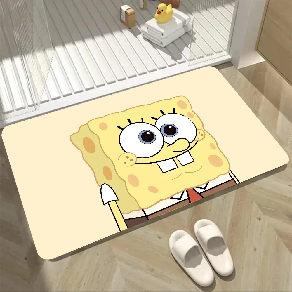 

Мультяшный напольный коврик Губка Боб Патрик звезда, коврики для дома, коврик для ног, абсорбирующие коврики для ванной, Противоскользящие коврики, принадлежности для домашнего декора