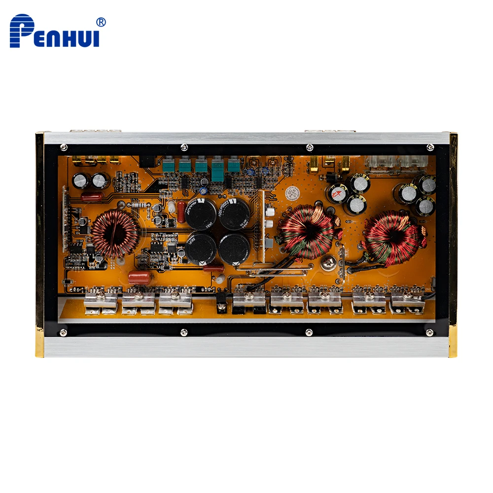 

1800 Вт 1-канальный автомобильный дополнительный усилитель полного диапазона AB класса 800 Вт X1 для 4 Ом 1200WX 1CH для 2 Ом 1800 Вт X 1CH для 1 Ом Audio Upgra