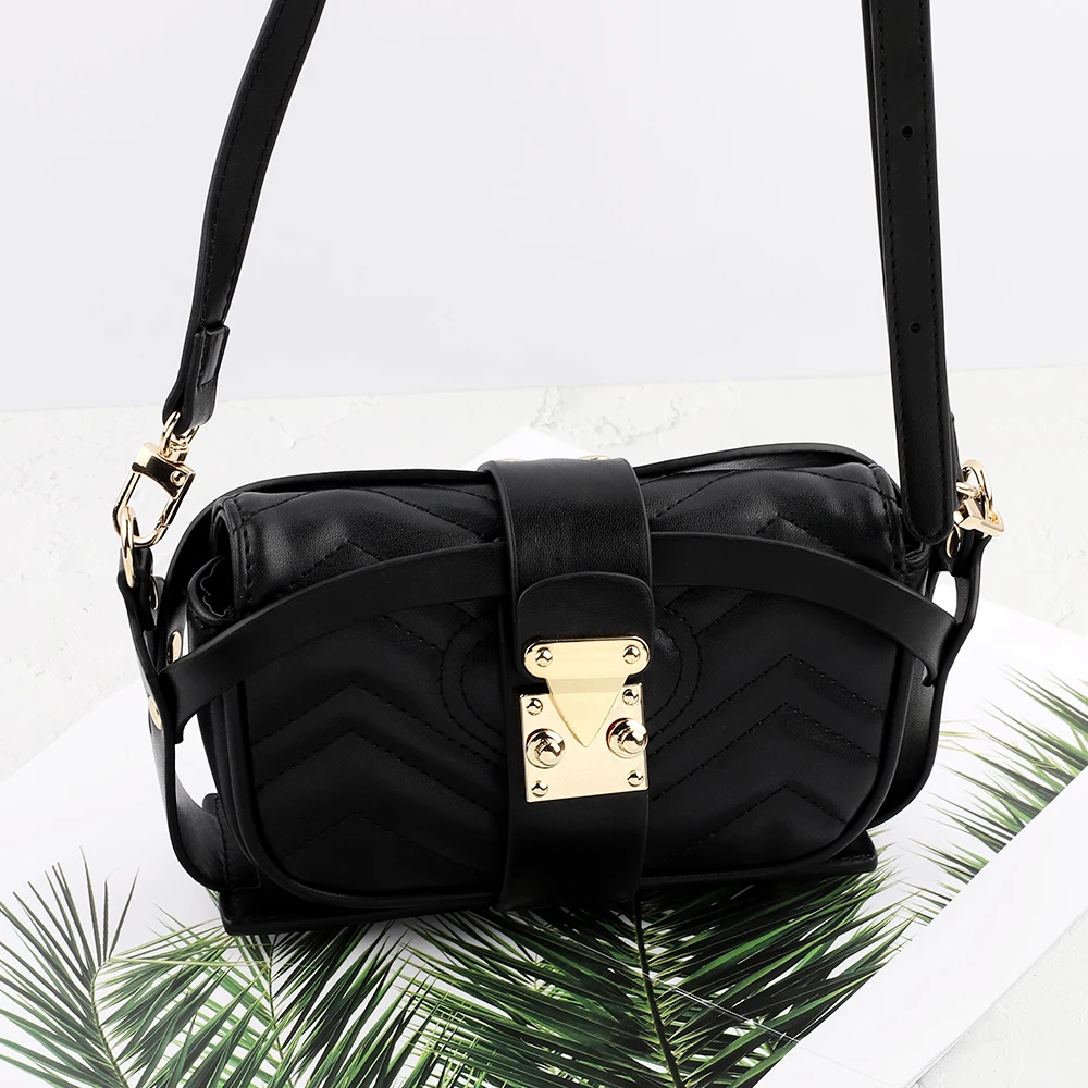 Hollow Tote Messenger Bag Set Leather Encasement Conversion Crossbody Adjustable Shoulder Strap for Women Handbag Accessories