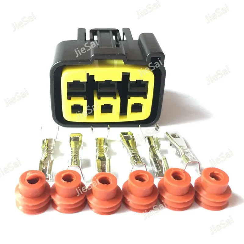 

6 Pin Female Wire Harness Waterproof PA66 Auto Connector