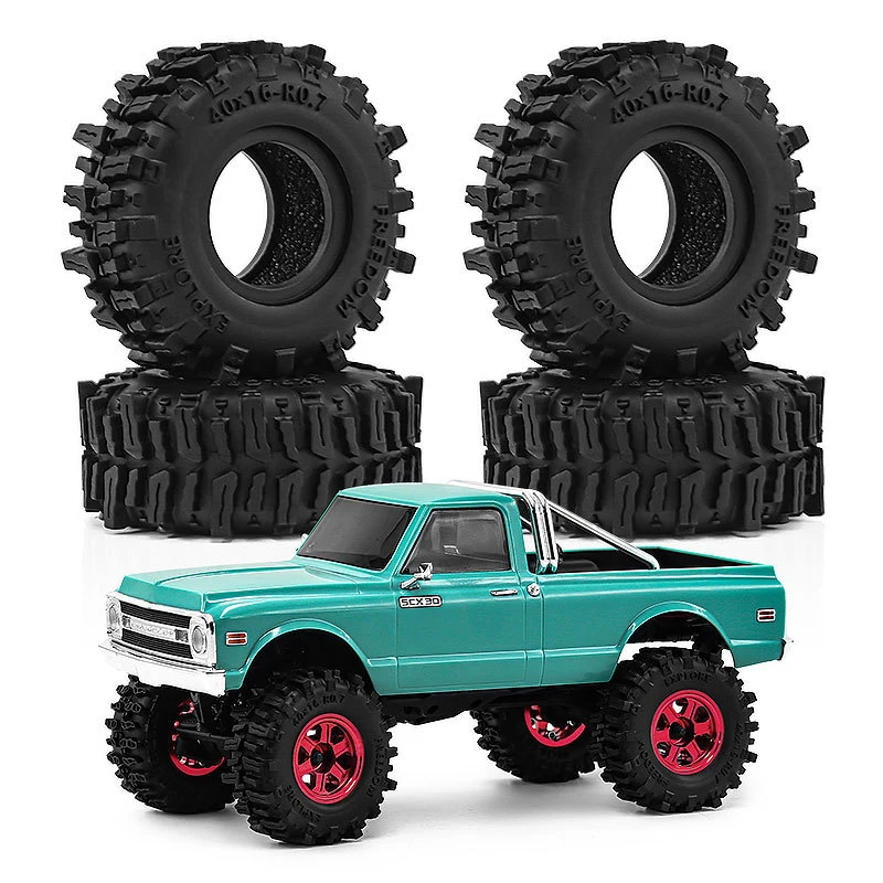 

Шины 1/30 AXIAL SCX30 0.7 дюйма для Ford Spirit, Horse, Wrangler, K10, Ascent-32, D414