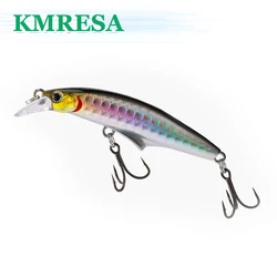 Japan Hot Model Minnow 68mm/84mm Sinking Jerkbait Longcast Fishing Lure Saltwater Sea Bass Plastic Artificial Bait Tackle
