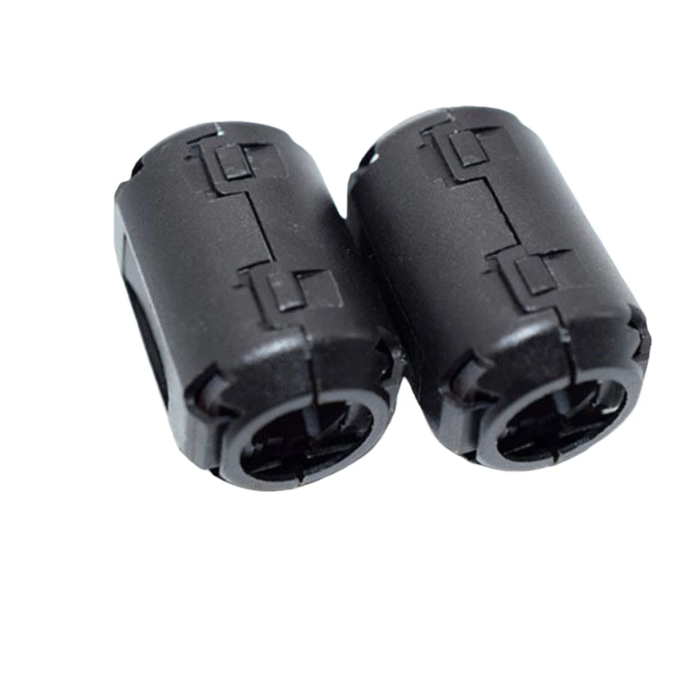 48PCS Ferrite Core Set with Folded Clips for Cable Electromagnetic Interference Minimizing and Noise Filtering