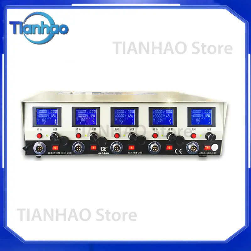 SF200-5 for Battery Testing Lithium Ni-MH Battery Capacity Tester and Repairer 5-Way Charging and Discharging Integrated