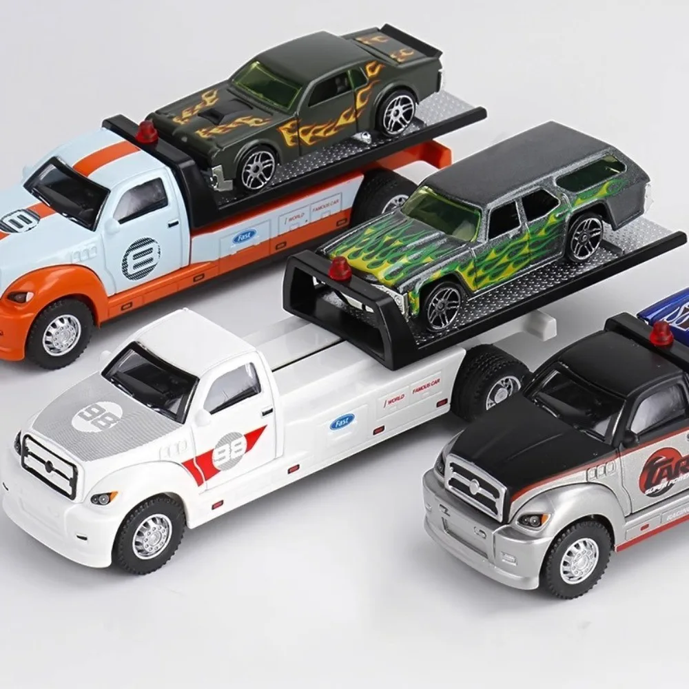 1:64 Mini Scale Trailer Model Toy Car Diecast Metal Diecast Land Rover Defender Engineering Vehicles Models Kids Best Presents