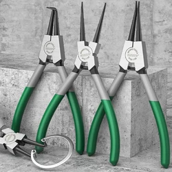 WYNN'S 5/7/9/13 inch Snap Ring Pliers Set Lock Ring Circlip Pliers for Removing Installing Puller Locking Rings Shafts Hand Tool