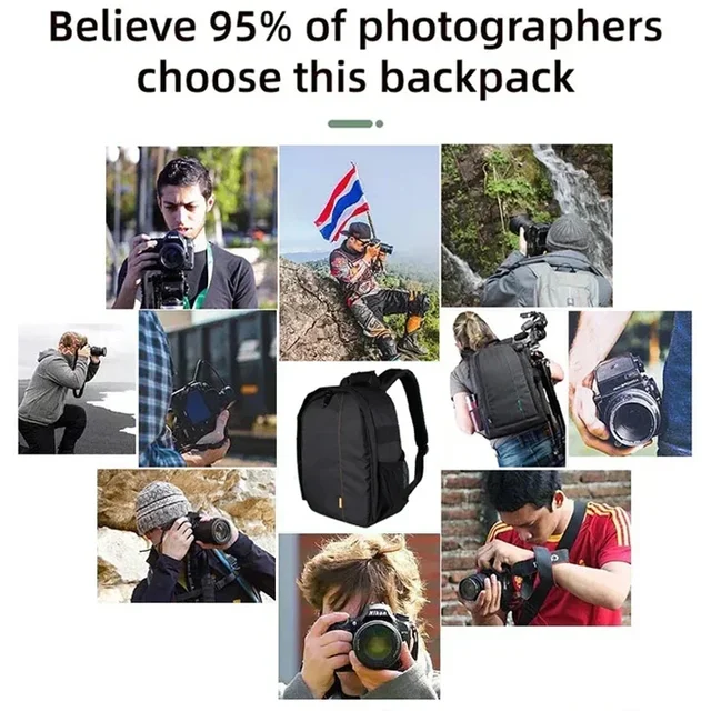 Outdoor Camera Backpack Video Digital Shoulder Camera Bag Waterproof Photo Knapsack Case DSLR For Canon For Nikon For Sony 5 Outdoor Camera Backpack Video Digital Shoulder Camera Bag Waterproof Photo Knapsack Case DSLR For Canon For Nikon For Sony 5
