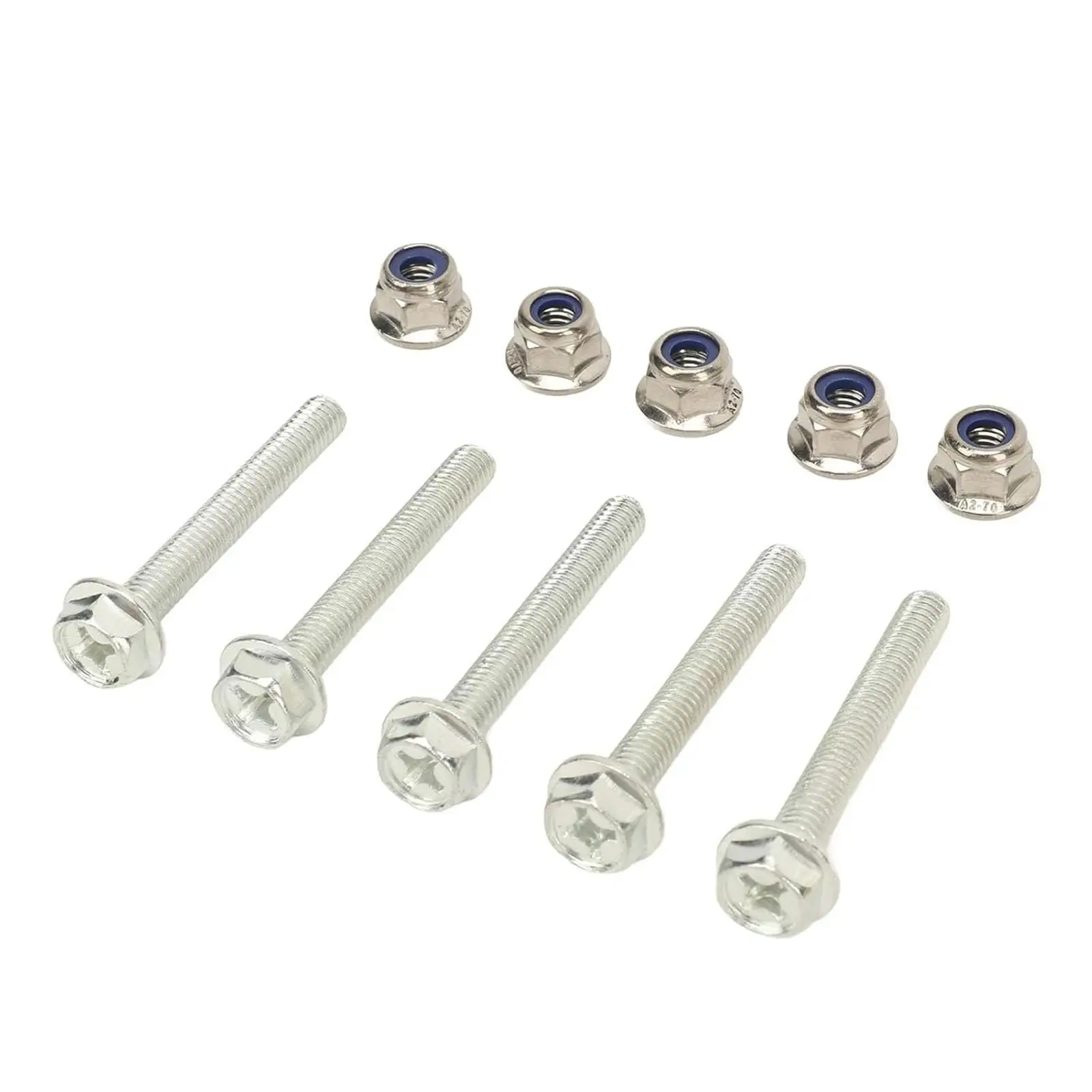 

Высокопрочные износостойкие болты и стопорные гайки для шнеков, комплект из цельного металла, простая установка для обслуживания редукторов