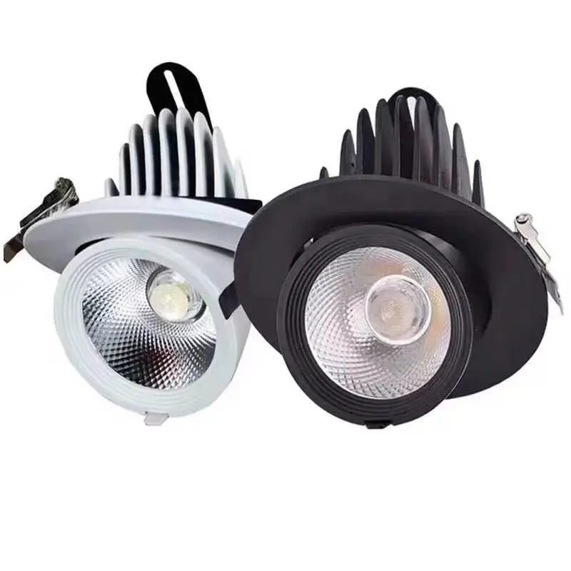 

Dimmable Led Downlight Recessed Indoor Ceiling 7W 10W 12W 15W 20W 24W Spot Lamp For Living Room Foyer Bar Counter Office