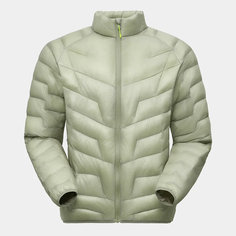 Ultra Light 90% Duck Down Jackets Men\'s Outdoor Wear Windproof and Warm Inside Puffer Coats Spring Autumn Solid Lightweight Tops