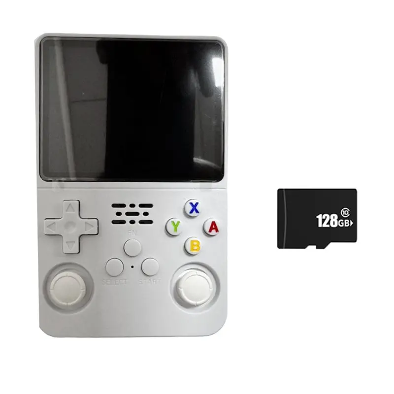 ABKQ-R36S Retro Handheld Game Console 3.5 Inch IPS Screen, Dual 3D Joystick, 3200Mah Battery, And Portable Video Player Function