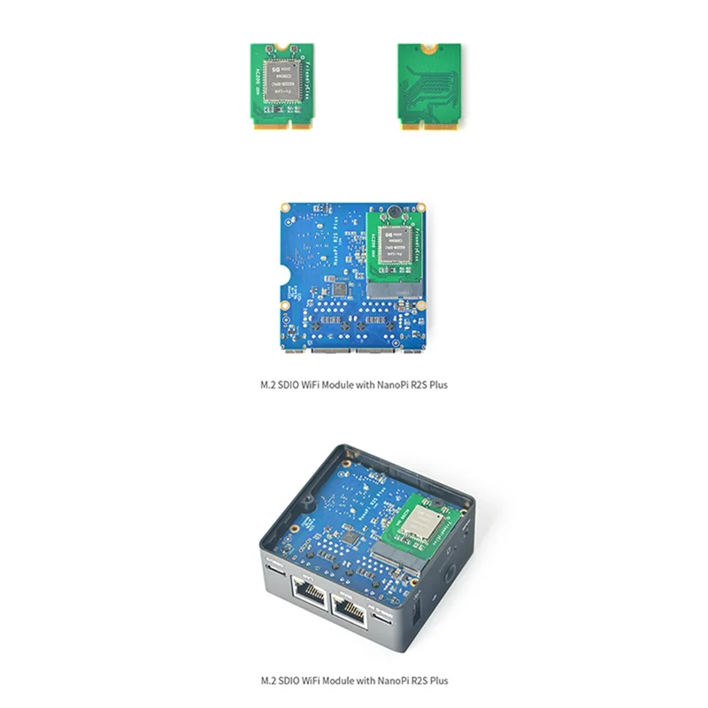 M.2 SDIO Wifi Module AC200 For R2S Plus-X62A