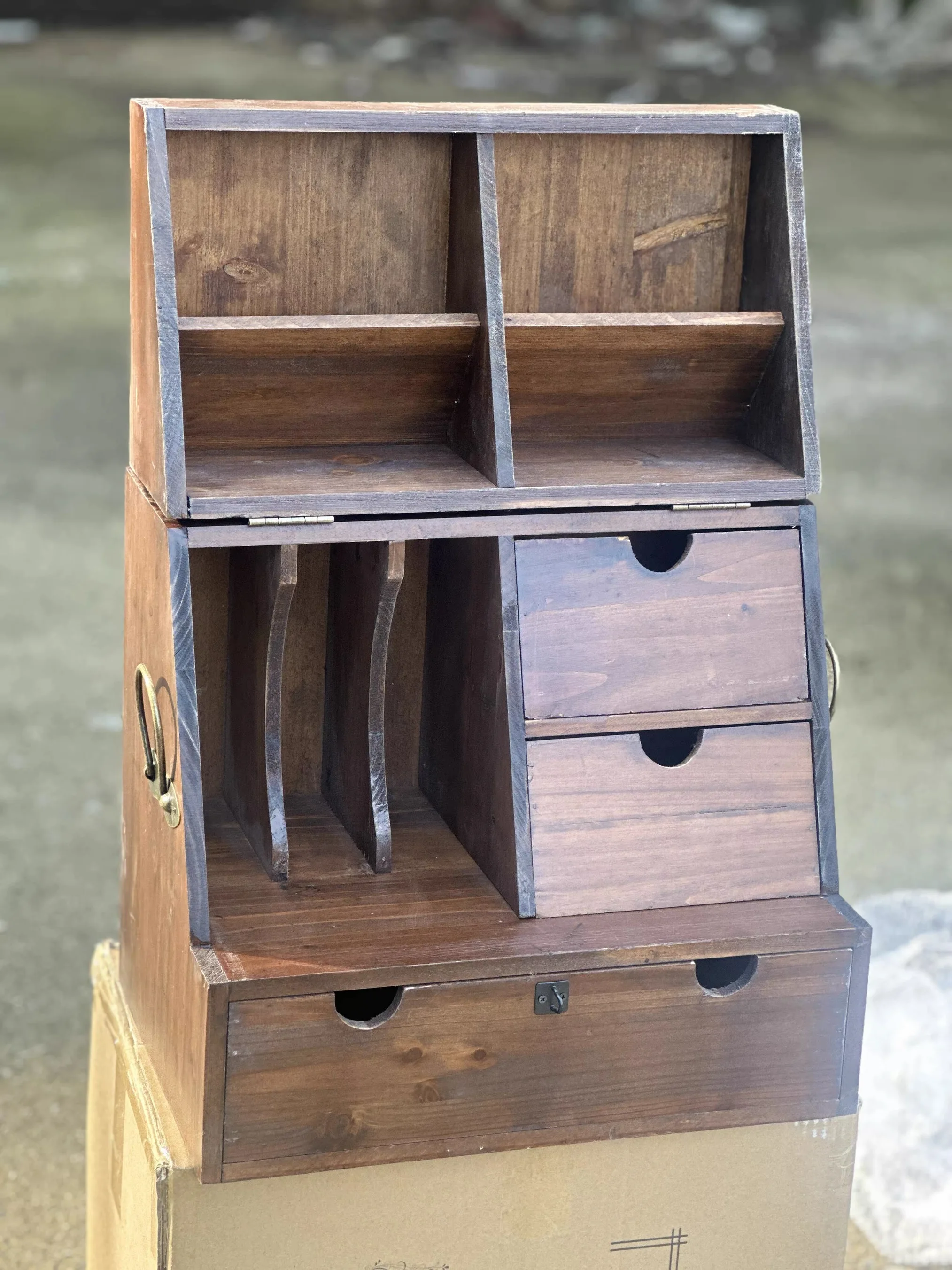 wooden-desktop-organizer-with-drawers-rustic-brown-multi-compartment-storage-box-with-flip-top-lid-vintage-treasure-chest-styl