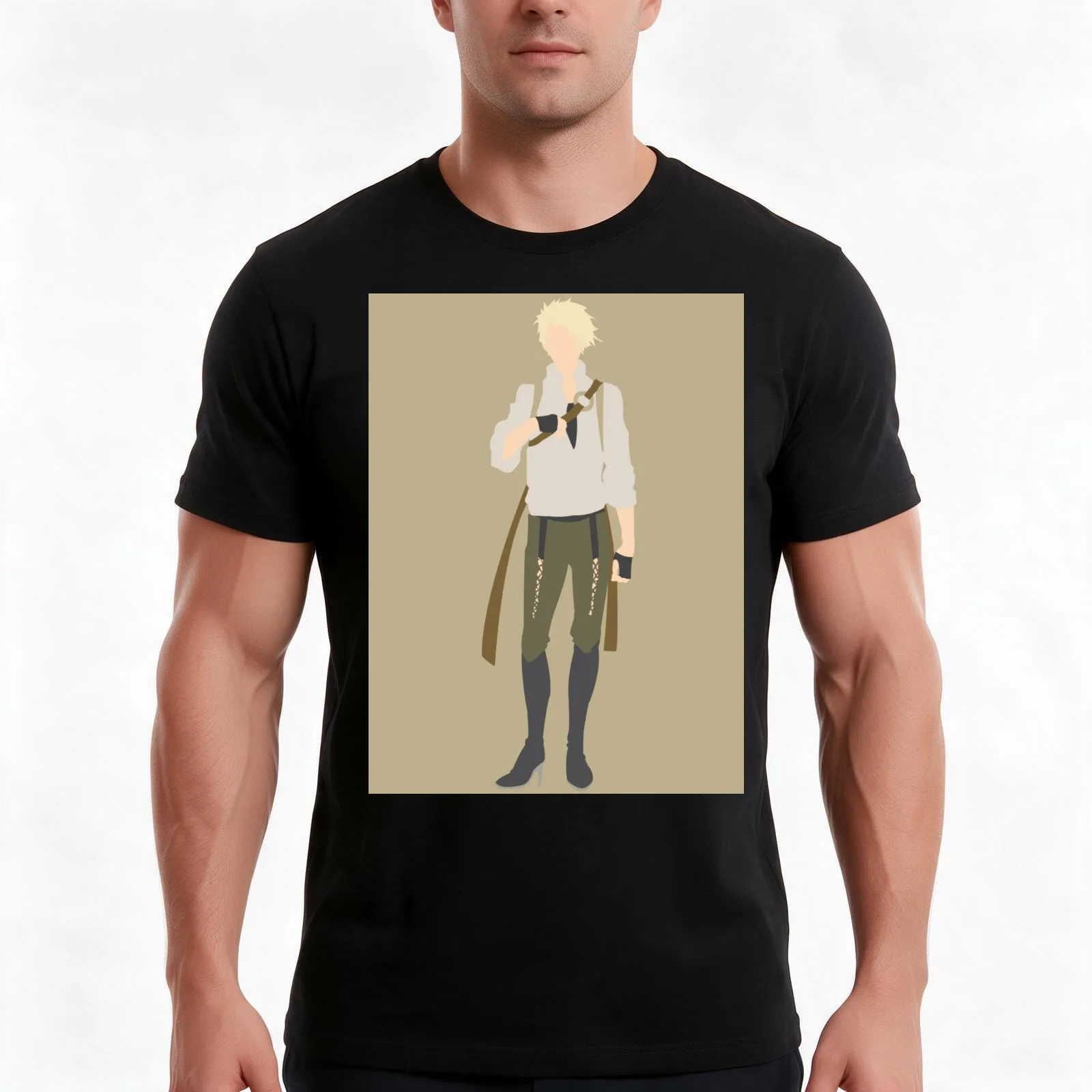 Benedict Blue Minimalism T-Shirt, Summer Casual Cotton Tee, Oversized Streetwear Tops, Vintage Graphic Print, Unisex Men Women