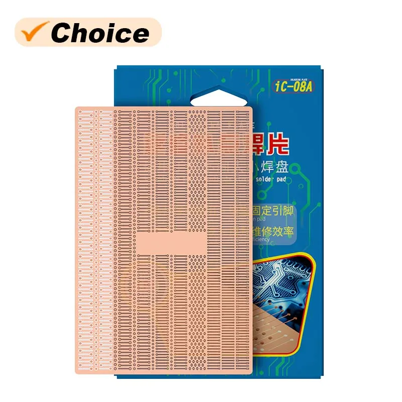 B&R IC-08A Flywire Repair Spot Welding Patch Soldering Plates With Ultra-thin And Fixed Pins Quickly Dot-Repairing Welding Tool