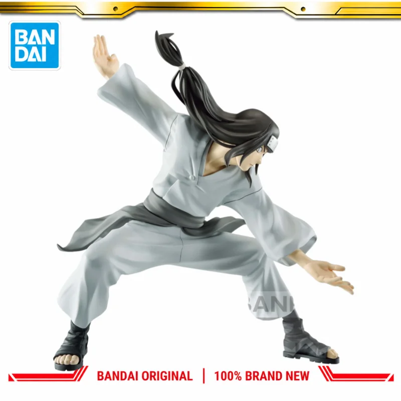 

In Stock Bandai Original Banpresto Naruto Hyuuga Neji Action Figure Model Doll Brand New Boxed Anime Characters Toys Model