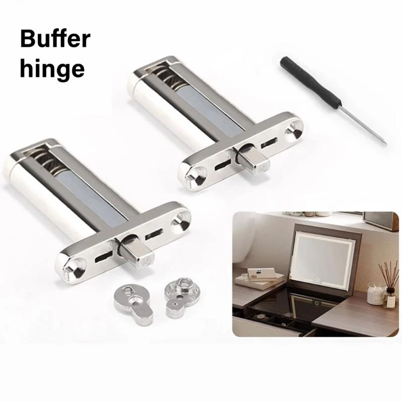 Lift Top Hinge Concealed Hinge Simple Installs for Contemporary Makeup Desks L43B