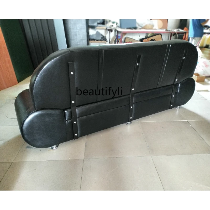 Barber Shop Sofa Waiting Strip Fashion Rest Sofa Cosmetology Shop Waiting Area Sofa salon chairs