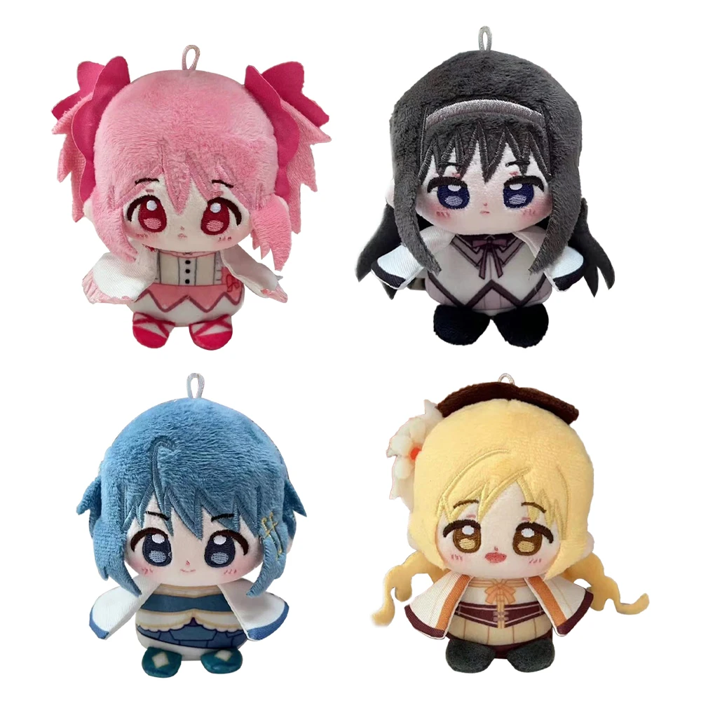 

Anime Plush doll Pendant Kaname Madoka figure Akemi Homura Plushies Mami Tomoe Keychain Cosplay Doll Miki Sayaka Figure cute toy