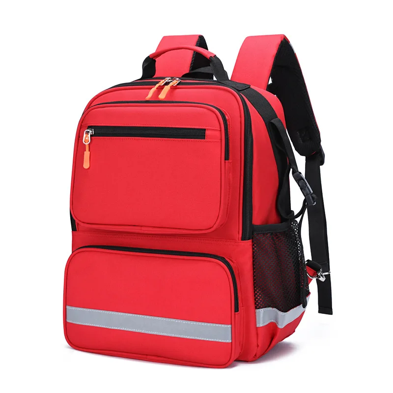 Primeiros Socorros Medical Bag Outdoor Resgate De Emergência Grande Capacidade Saco Vazio Impermeável Reflexivo Oxford Multi-bolso Viagem Sacos