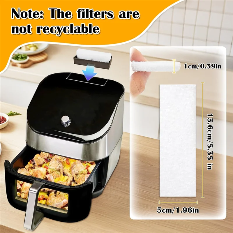 مرشحات لـ Instant Vortex Plus 6 Quart وعاء فوري ملحقات مقلاة الهواء مرشحات مقلاة الهواء-A58E