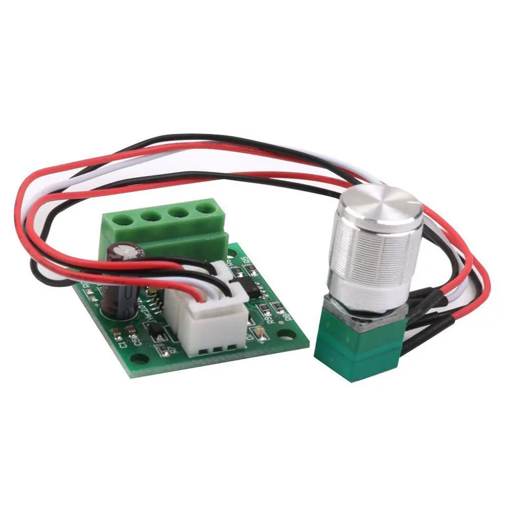 Pwm Motor Controller Dc Voltage Adjustable Speed Regulator 1.8V 3V 5V 6V 12V Max 2A Efficient Motor Control Module