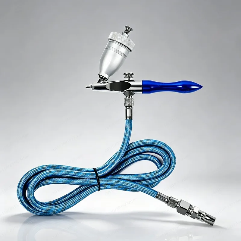 Pneumatic Mini Sandblasting Pen, Glass Etching Engraving Tool for Frosted Effect, Trophy Making & Jade Blasting
