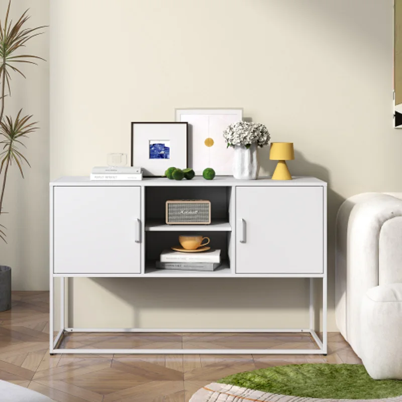 Modern Sideboard Buffet with Plenty of Storage Space - Anti-tilt mechanism, Elegant handles, Silent Magnetic closures