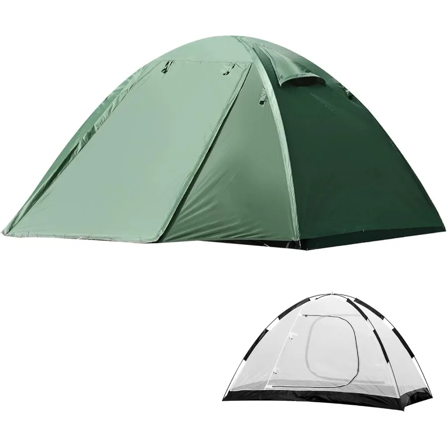 خيمة تخييم سهلة الإعداد 12810 خيمة مقاومة للماء ومحمولة للتخييم والمشي لمسافات طويلة في الهواء الطلق