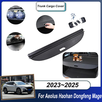 Rear Cargo Cover For Aeolus Haohan Dongfeng Mage 2023 2024 2025 Car Trunk Luggage Curtain Organizer Retractable Auto Accessories