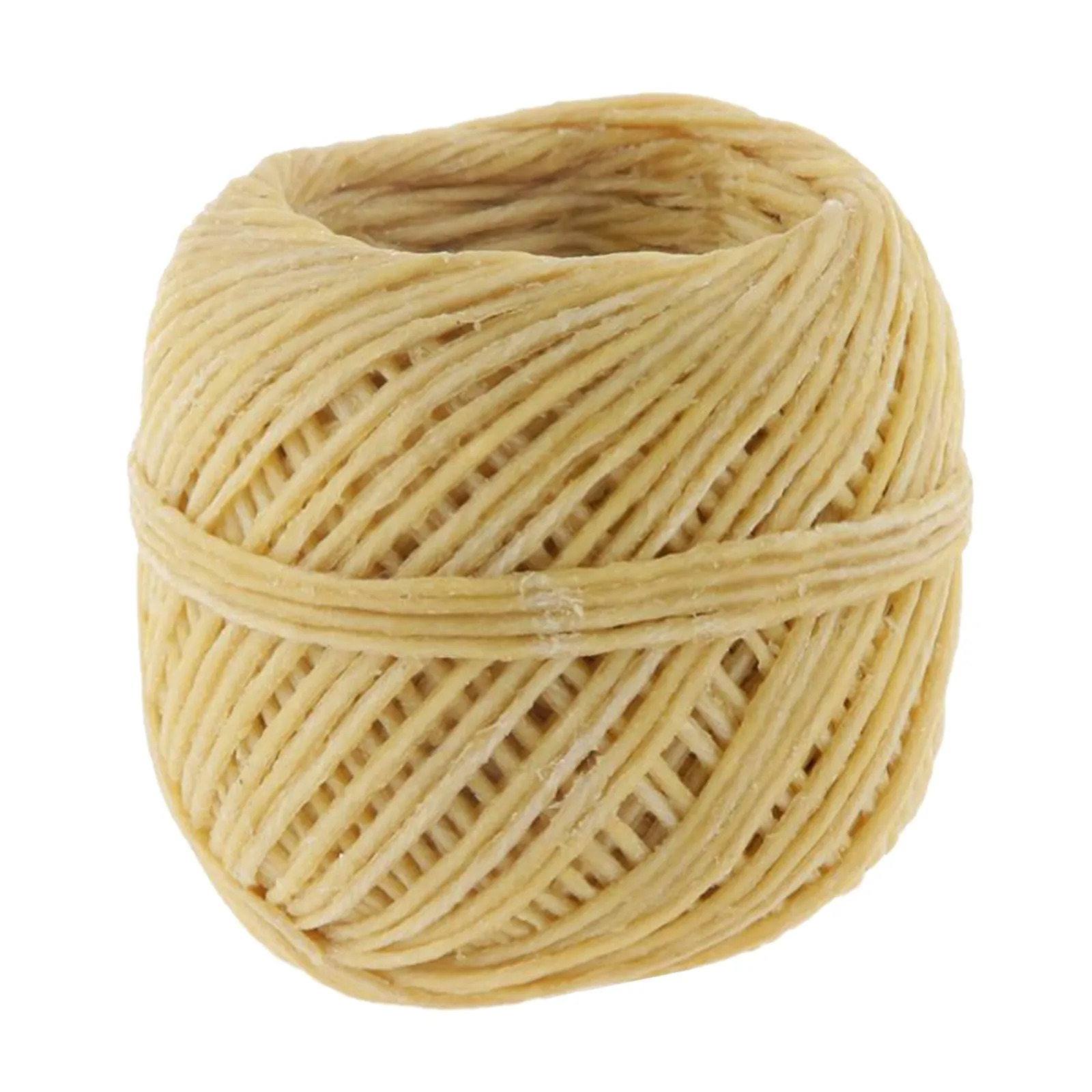 Organic Hemps Wicks 33 FT Well Coated Natural Beeswax For DIY Candle Jar Making Tools Candle Accessories