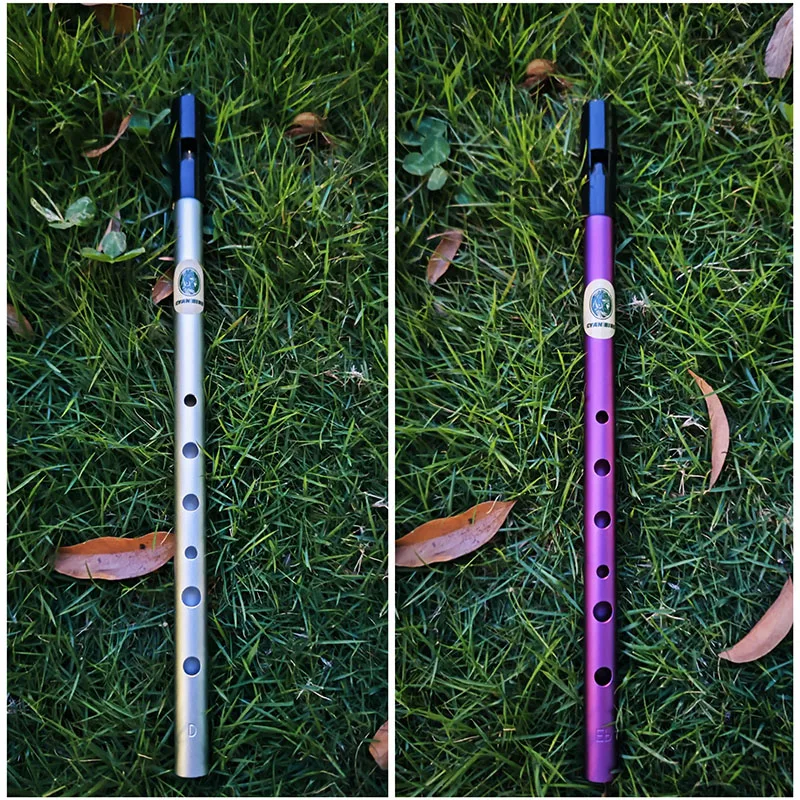 

Eb/D/C Key Penny Whistle Professional Metal Tin Whistle Beginner Portable Practice Whistles Flute Adult Play Musical Instruments