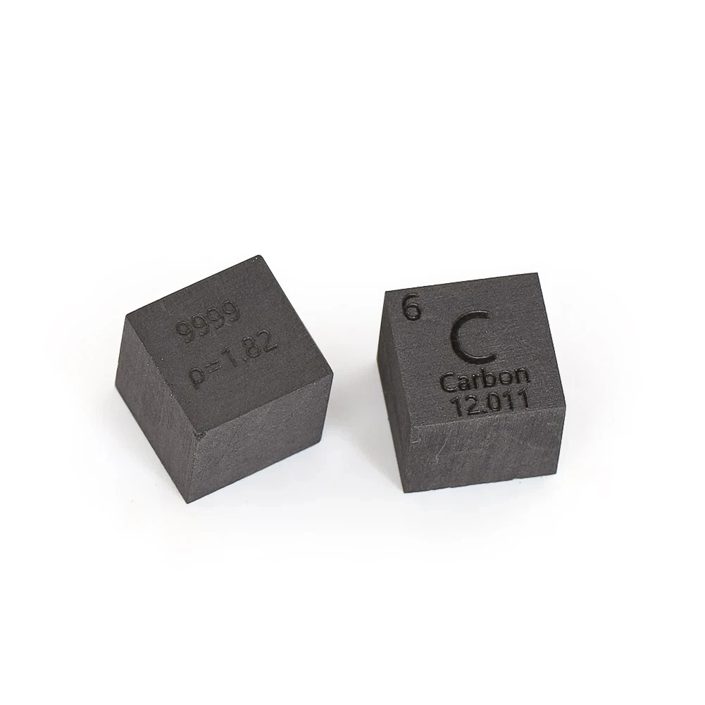 High-purity Carbon C Periodic Table Element Collection Cube Experimental Materials Science Teaching Specimen Miniature Model