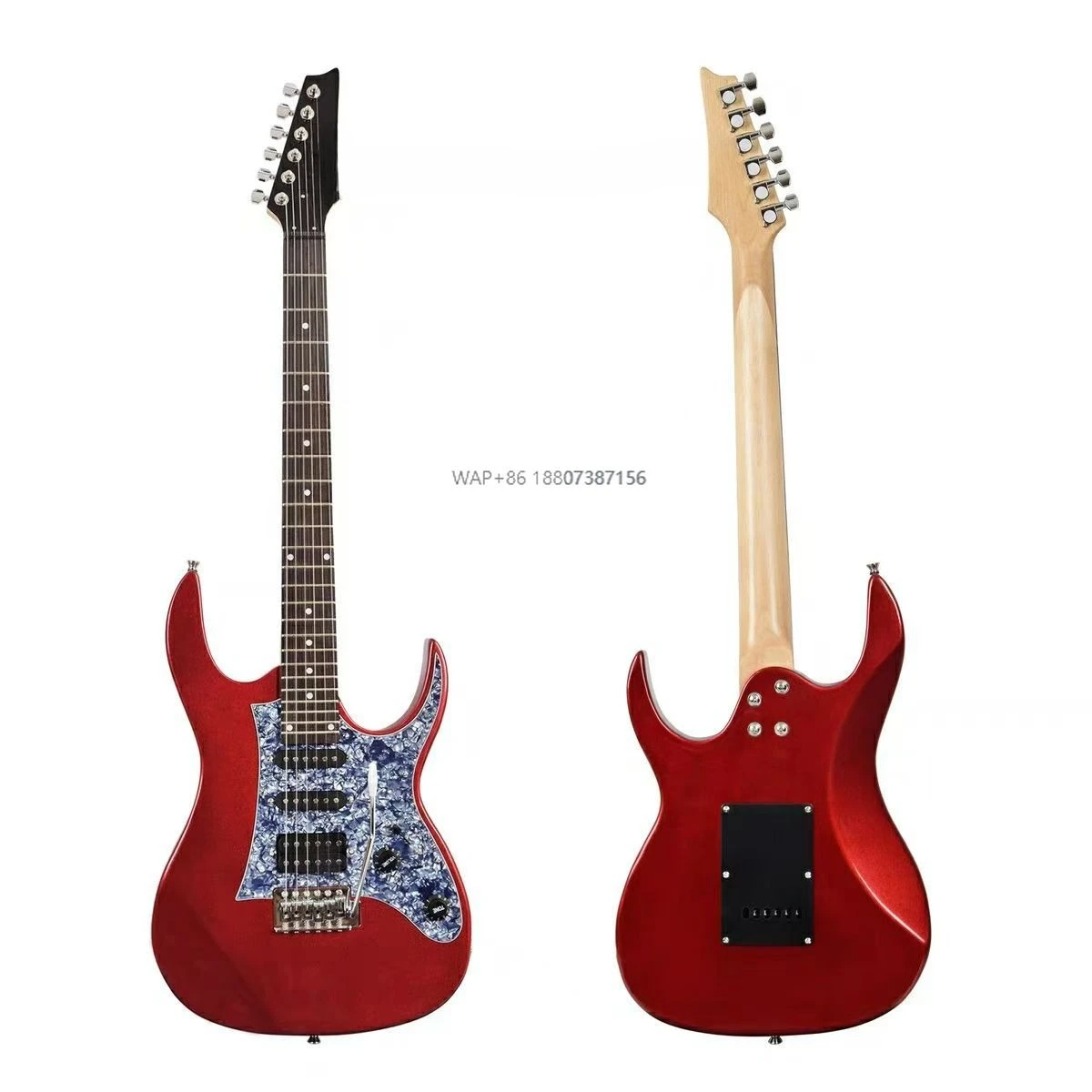 

K-EG3 Single Tremolo Electric Guitar Bright Light Beginner Instrument