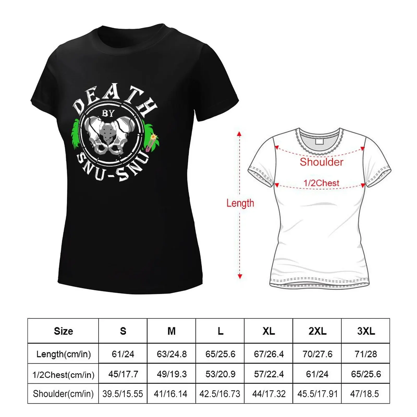 Death by Snu-Snu T-Shirt animal print shirt for girls cute tops Women clothing