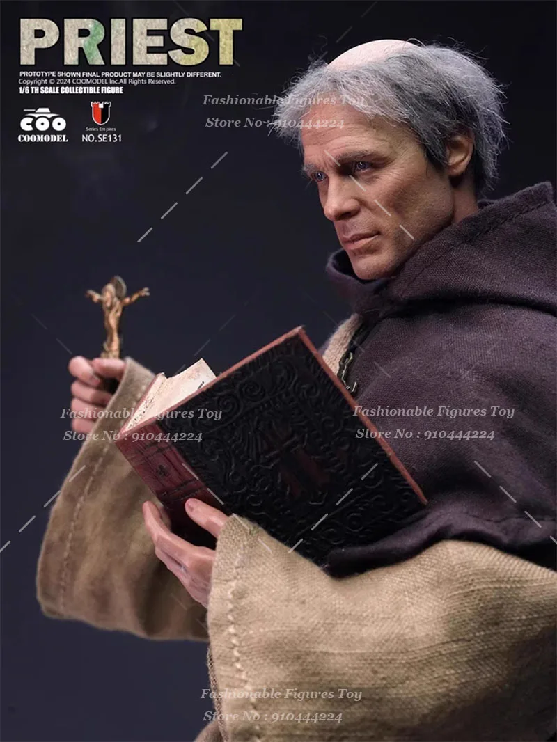 

1/6 Male Soldier Empire Series Medieval Priest Full Set 12inch Action Figure Model Toys Collection Best Gift