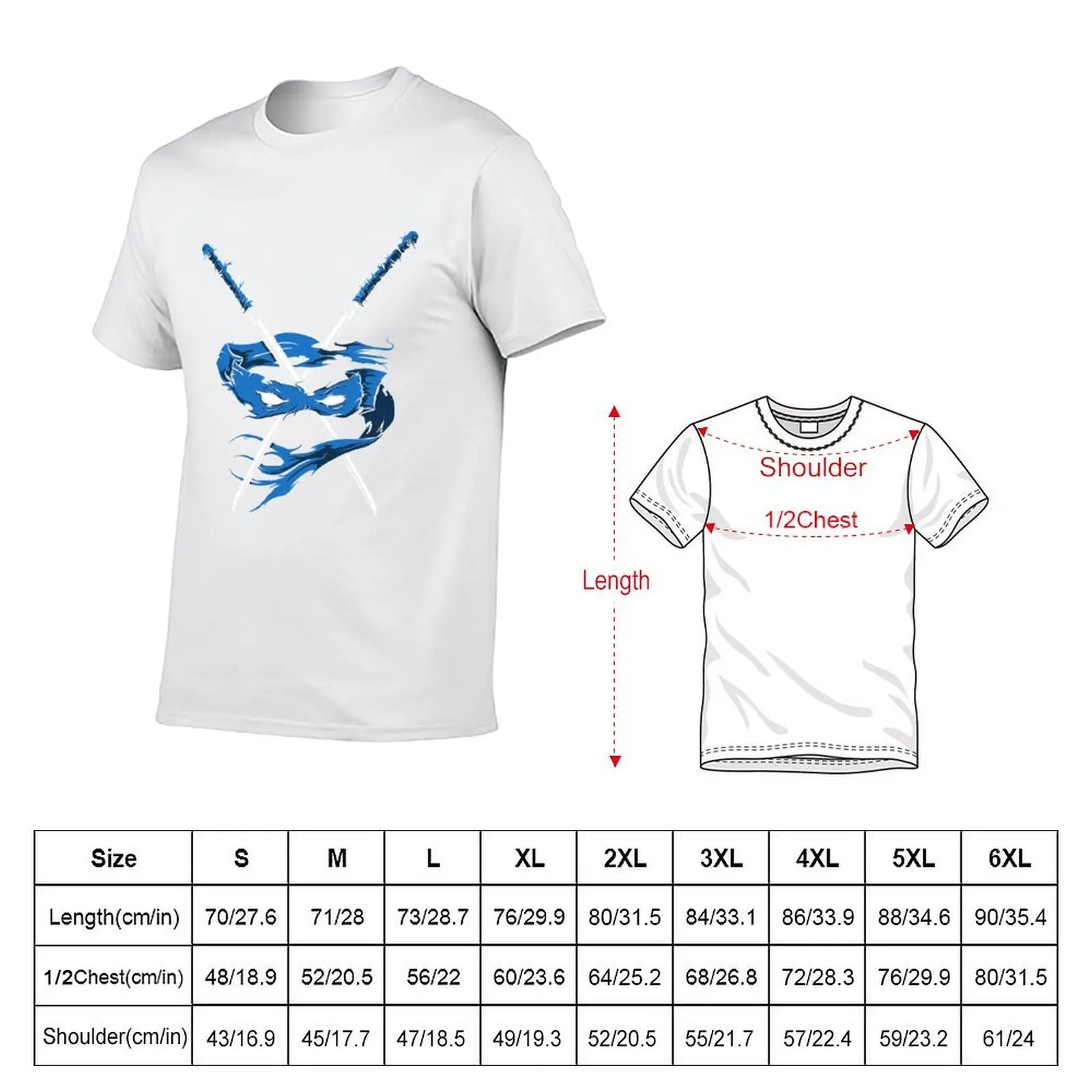 Blue Fury T-Shirt man t shirt cotton t shirt men 100% cotton luxury brand T-Shirt