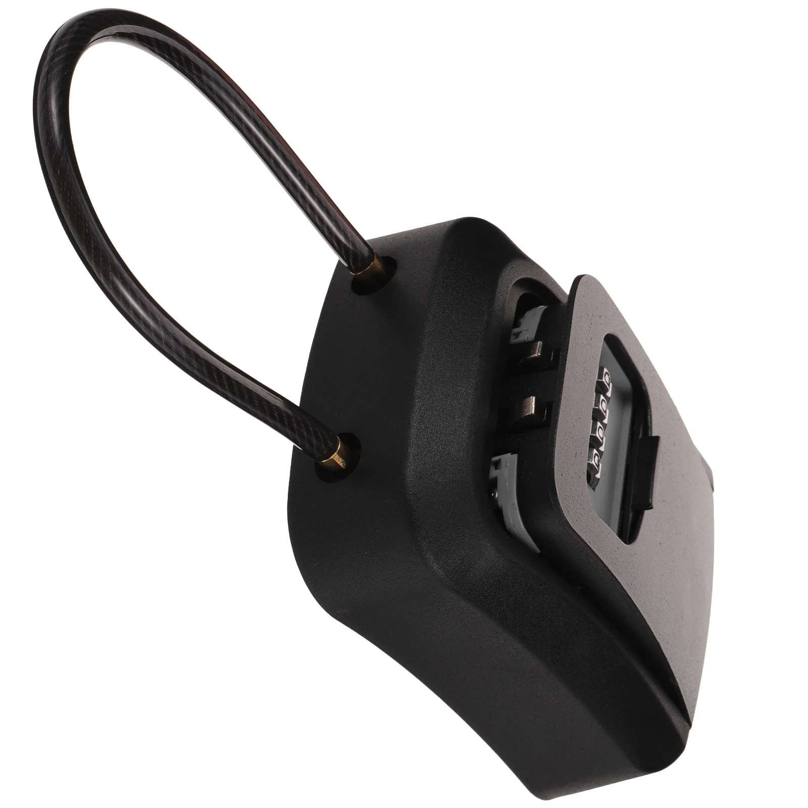 صندوق قفل مثبت على الحائط للاستخدام الخارجي، صندوق تخزين مفاتيح عالي التحمل مع رمز مجمع لحامل مفاتيح الأمان للأبواب