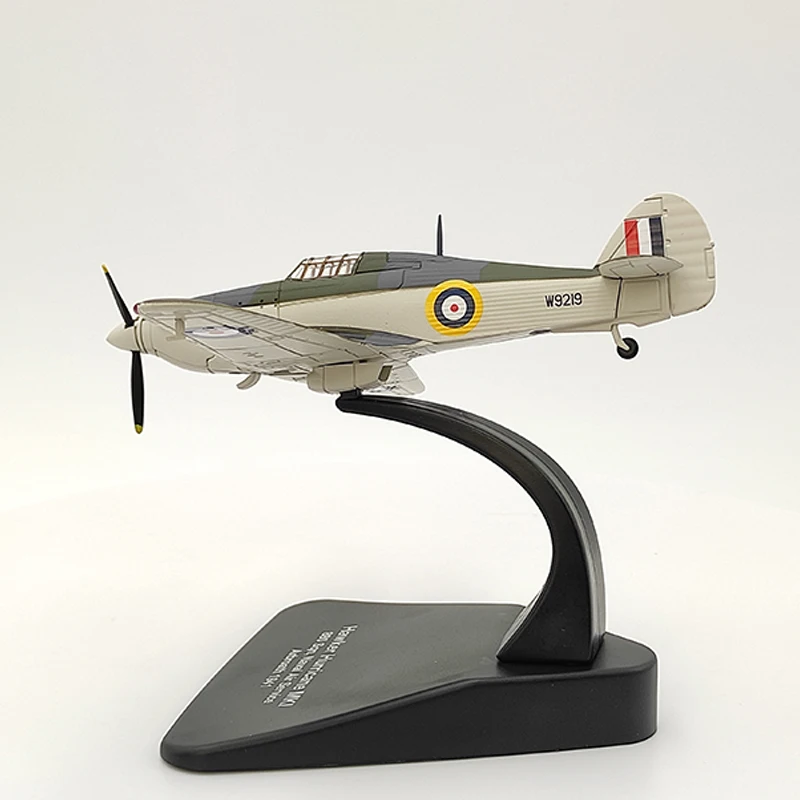 1:72 Scale Arbroath 1941 Hawker Hurricane MKI Fighter Aircraft Model Diecast Alloy Classics Toys Gifts Souvenir Static Display