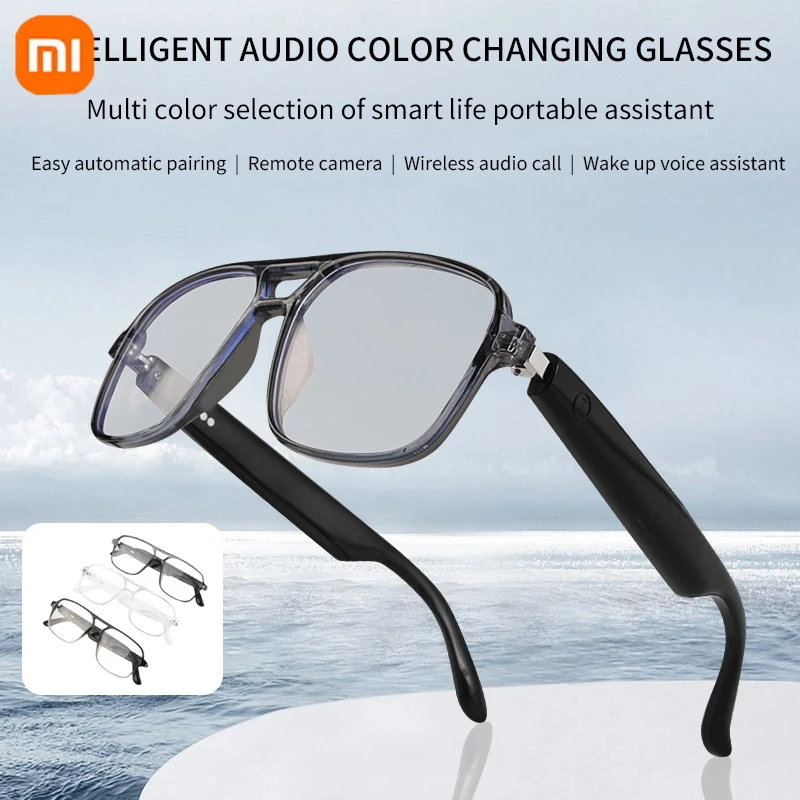 Xiaomi GS10 Smart Audio Brille Drahtlose Bluetooth Brille Für Anti-blau Licht Stimme Assistent Hören Musik Navigation Gläser