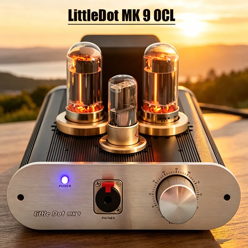 LittleDot MK 9 OCL Electronic Tube Headphone Amplifier High Current Earphone Low Resistance Special Gallbladder Machine