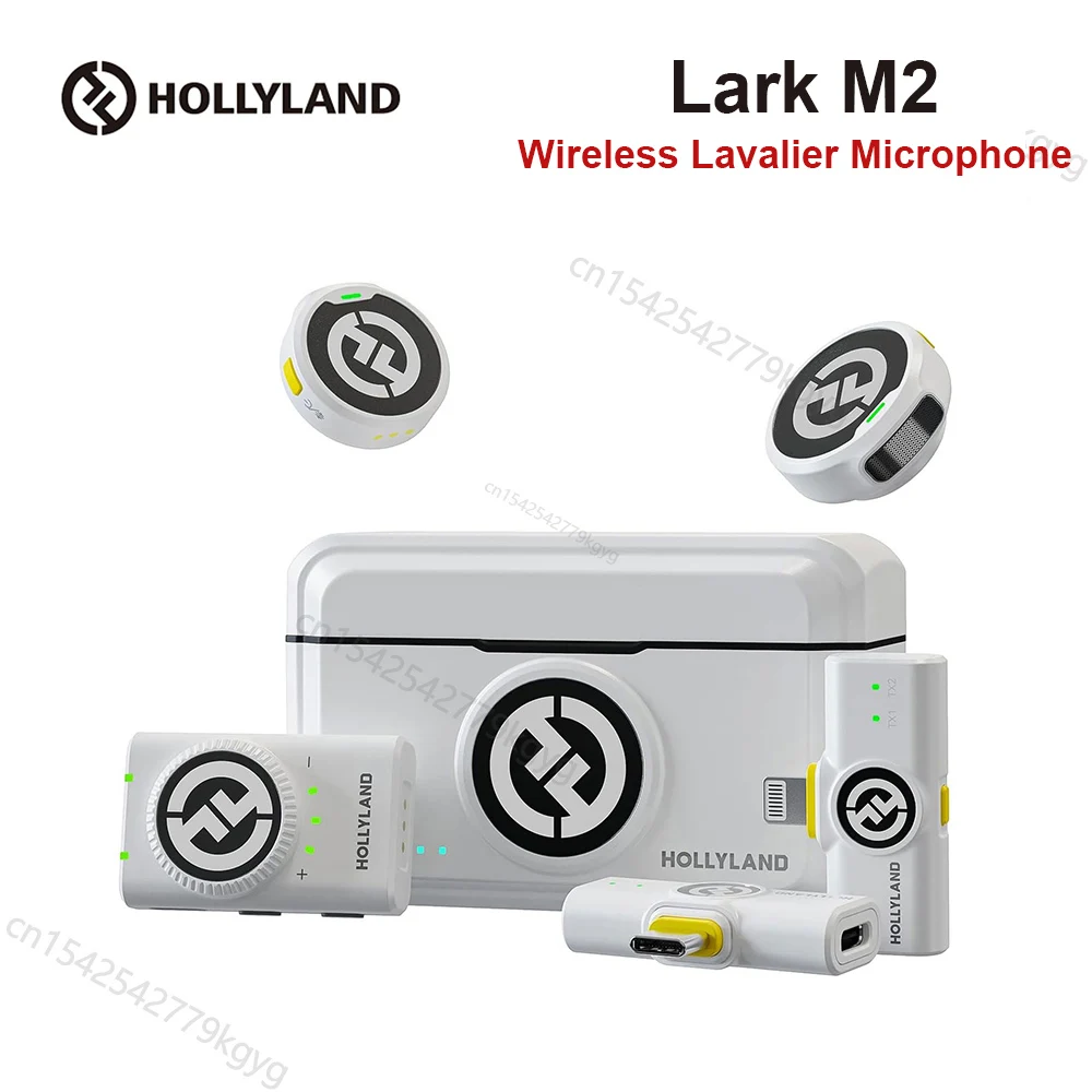 Hollyland Lark M2 ワイヤレスラベリアマイク iPhone カメラ用 300