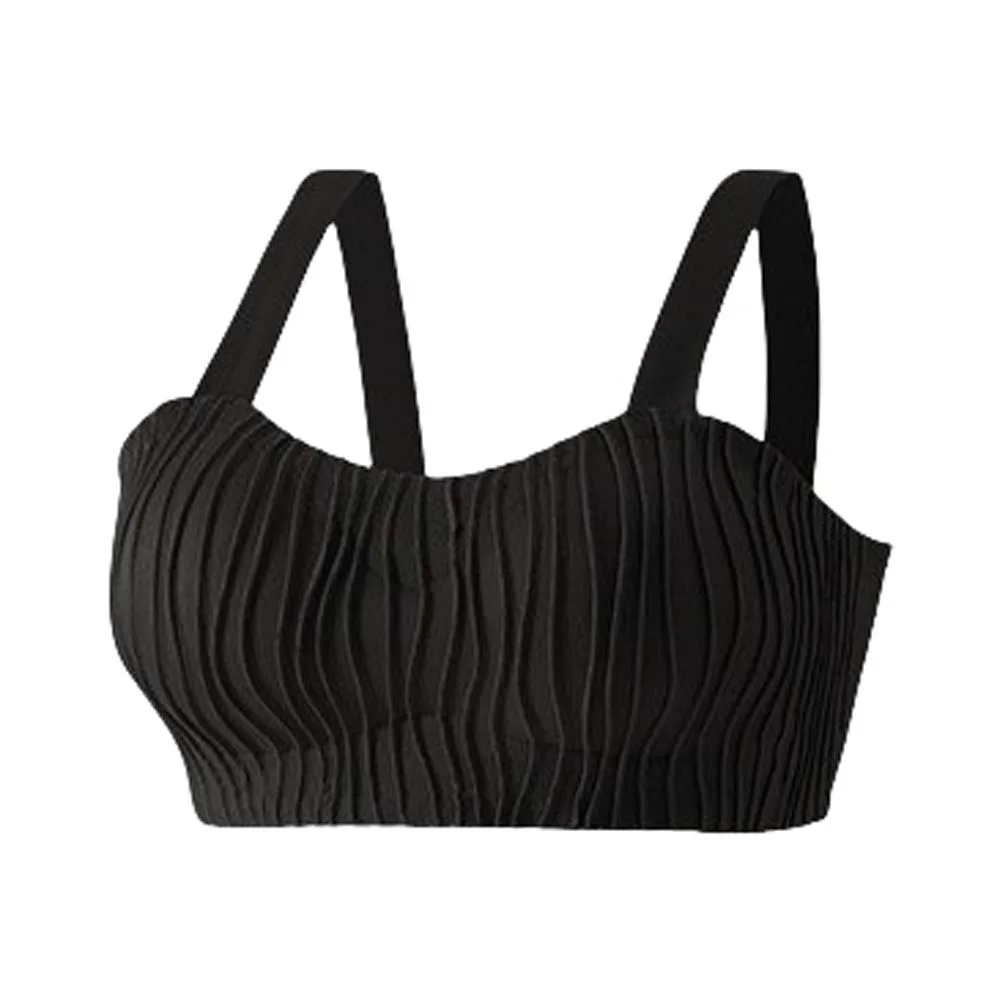 

Wave Shape Wireless Deep V Bra Shockproof Close-fitting Push Up Underwear Anti-sagging Gathered Breasts Seamless Bras Yoga