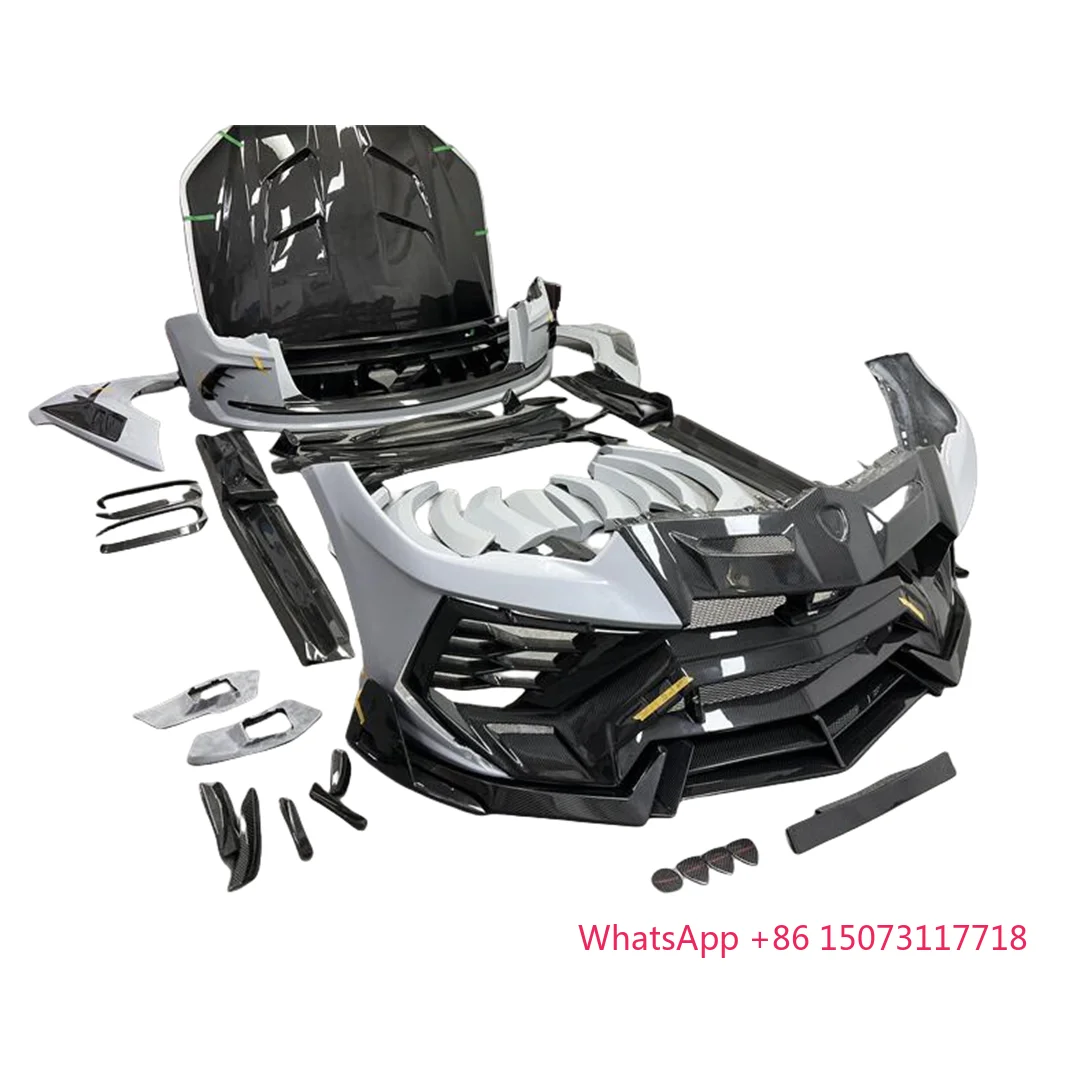 

Suitable for URUS Body Kit to MSY Wide Body Front Bumper with Dry Carbon Fiber Decoration for Car Body Kit